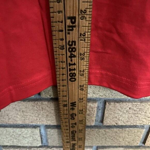 NWT Red Miami Marlins City Connect Premium T-Shirt Embroidered Men’s Size M - Picture 5 of 6